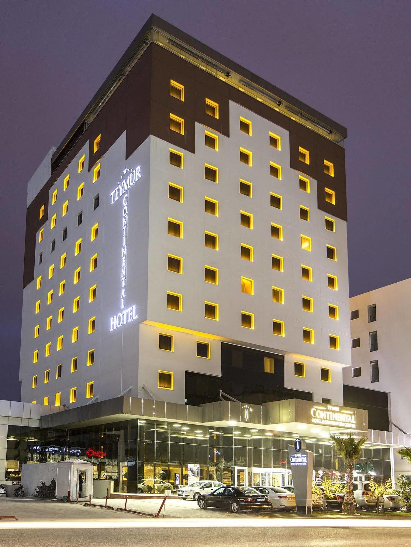 Teymur Continental Hotel Gaziantep Exterior foto